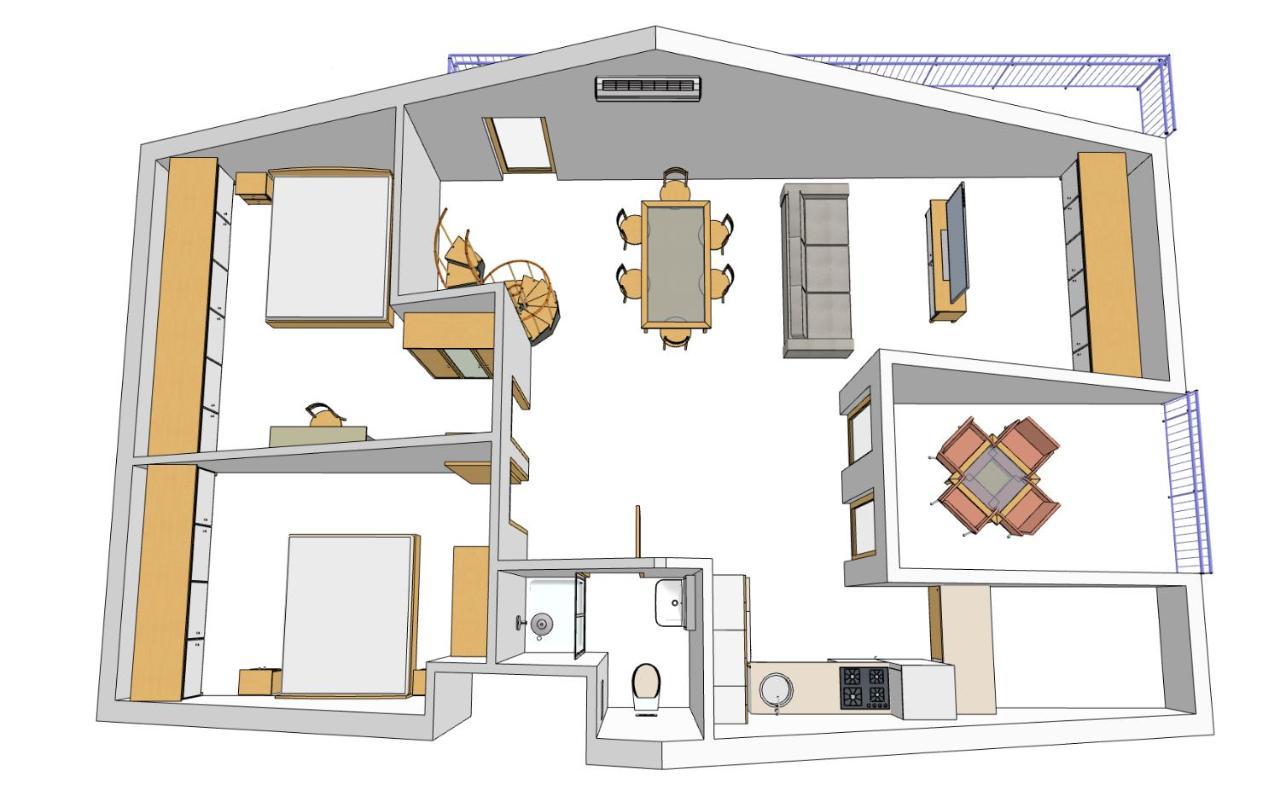 Apartments Sea & Sky Stari Grad  Luaran gambar