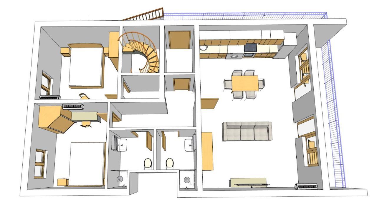 Apartments Sea & Sky Stari Grad  Luaran gambar