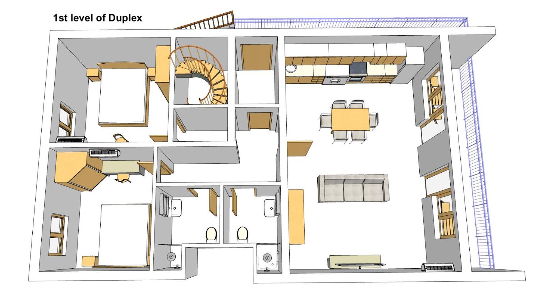 Apartments Sea & Sky Stari Grad  Bilik gambar